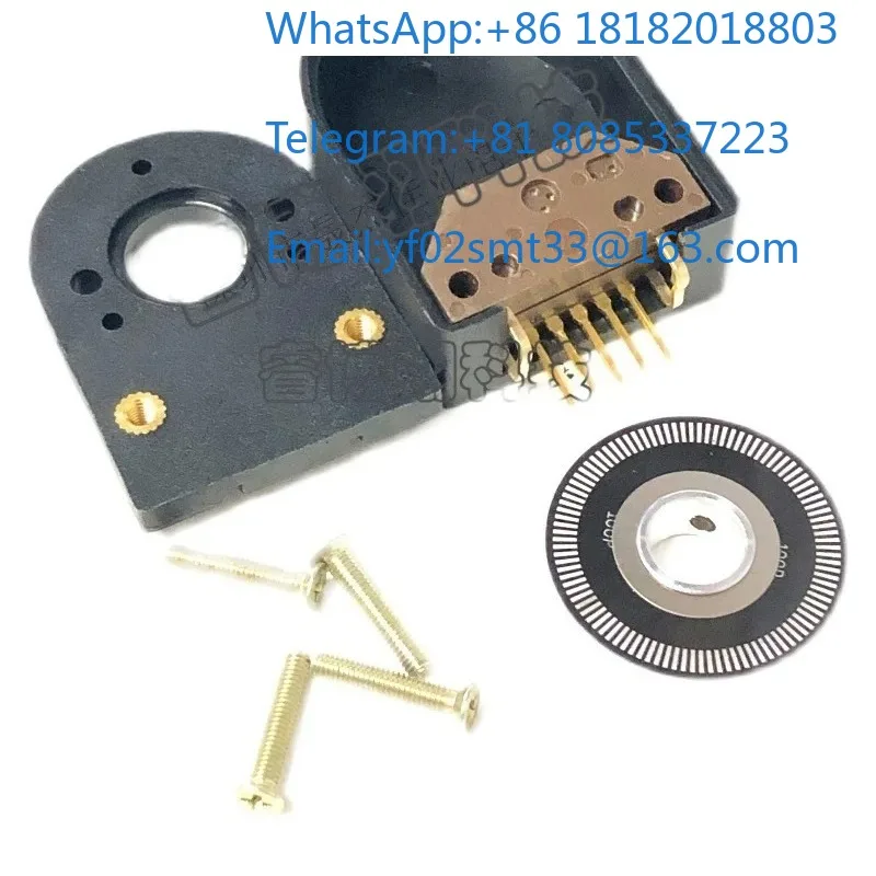 Optical Rotary Encoder Kit HEDS-9100#A00 500 Lines 2 Channel Read Head Code Disc Housing Complete Set Motor Position Detect