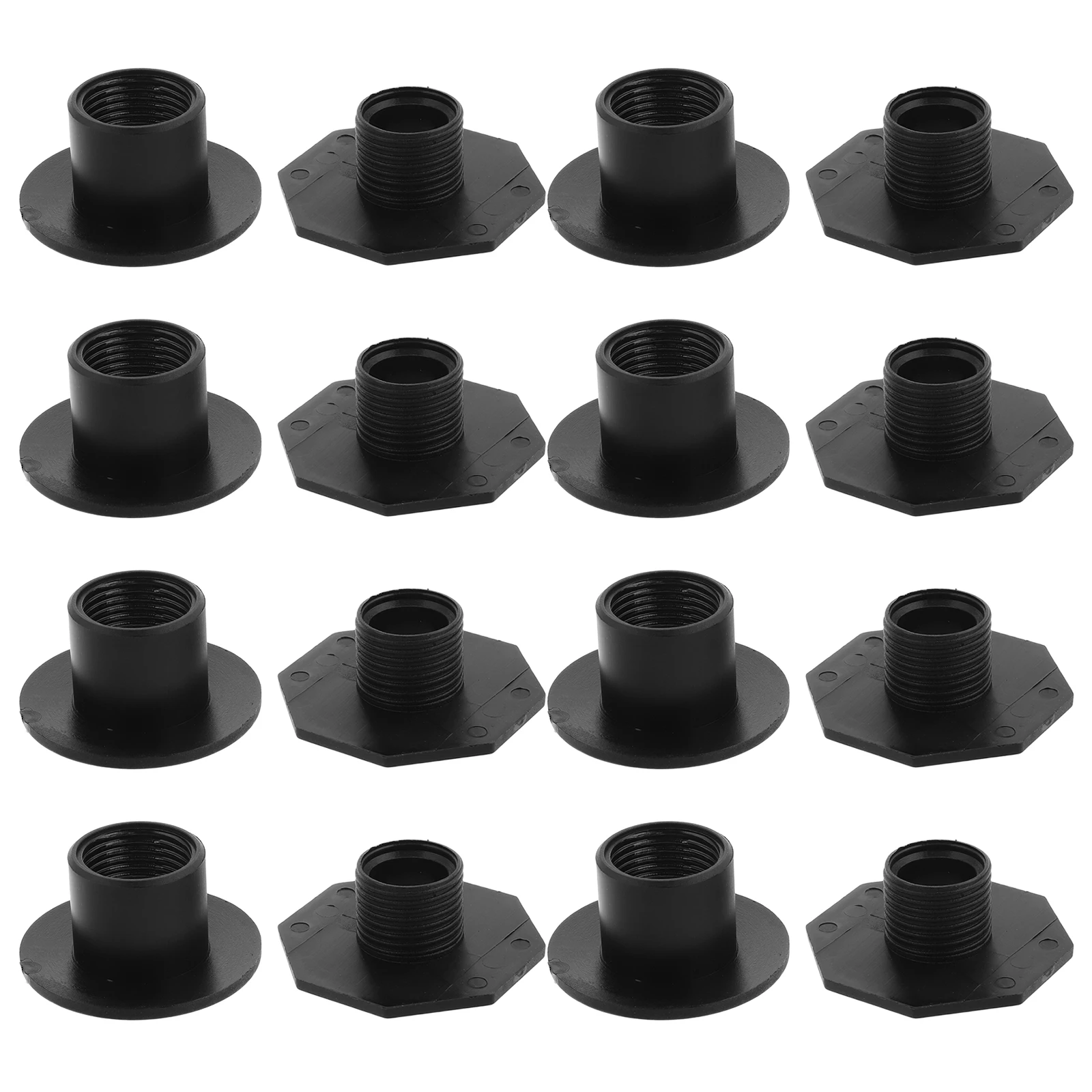 

8 Pair Foosball Men Replacement Machine Bearings Plastic Replacement Parts Table Football Game Accessories Smooth Rotation
