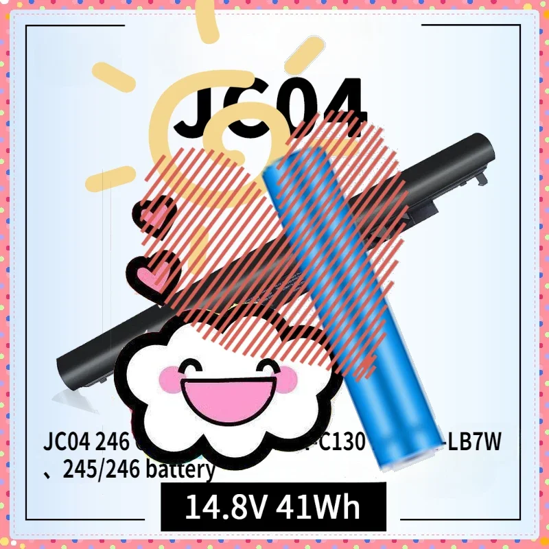 

Высокое качество для HP JC04 246 G6 TPN-W129 TPN-C130 HSTNN-LB7W 245/246, аккумулятор, запчасти и аксессуары для ноутбуков