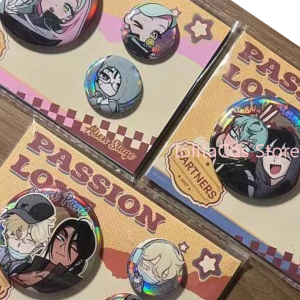 Alien Stage Sua Luka Ivan Till Mizi Hyuna Set de 58mm y 32mm de insignias y broches de anime, decoración para Itabag, regalo de colección para fans de dibujos animados, cosplay