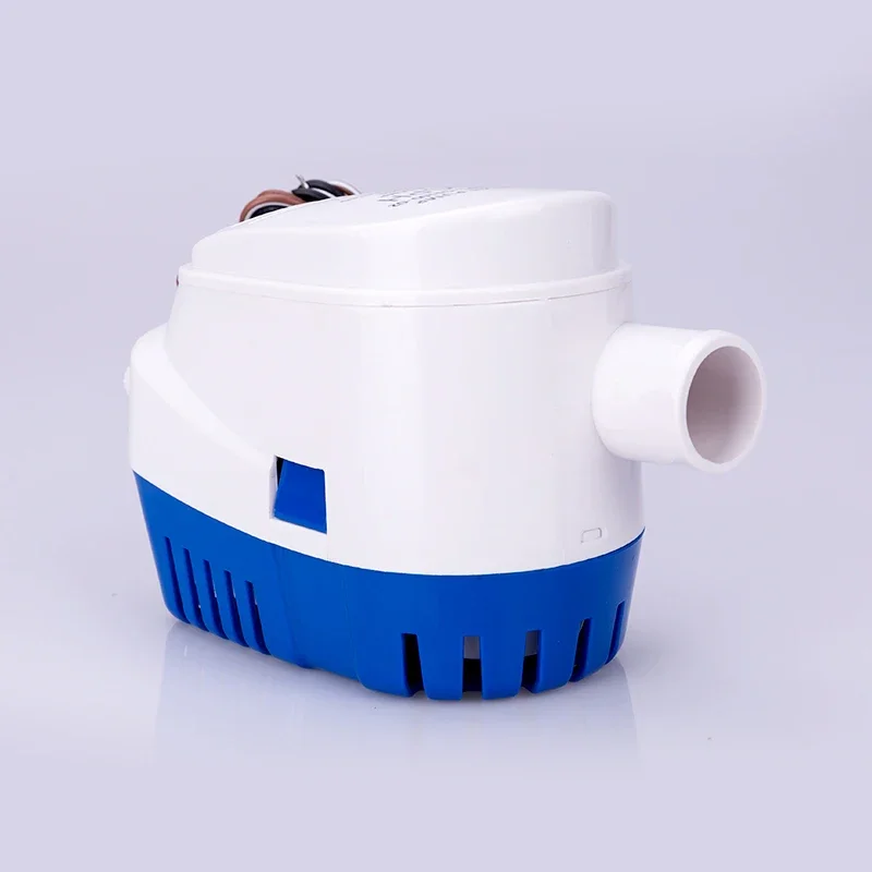 1100GPH Automatic Boat Bilge Pump 12V/24V DC Submersible Electric Water Pump Small with Float Switch Boat Marine Bait Tank Fish