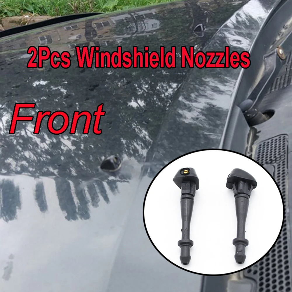 Xukey 3Pcs/set Front Rear Windshield Washer Jet Nozzle For Great Wall Haval Hover H3 X240 2005 2006 2007 2008 2009 2010 2011