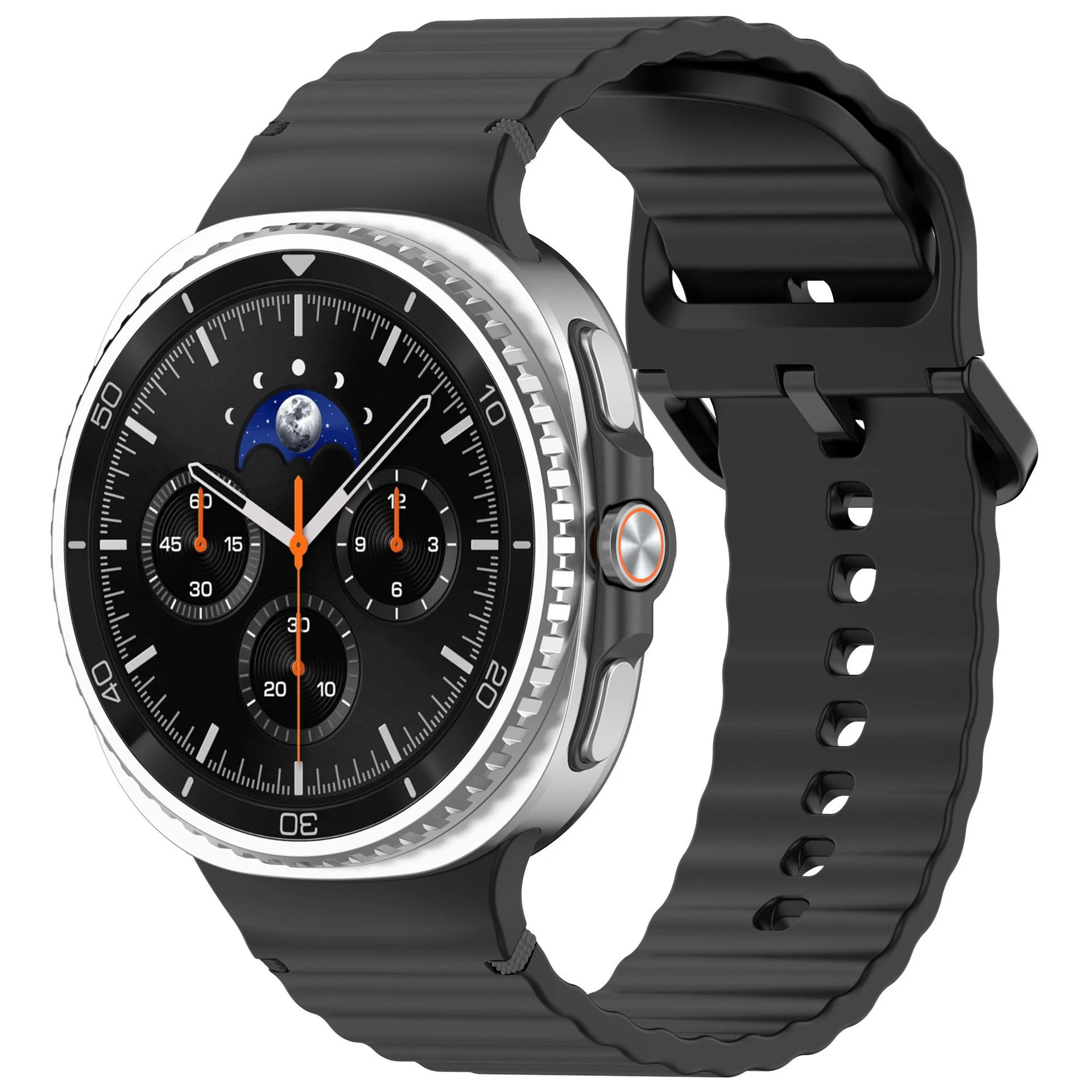 الأصلي سيليكون الفرقة لساعة سامسونج جالاكسي 8 الكلاسيكية 46 مللي متر 40 مللي متر 44 مللي متر Pulseira Correa سوار غالاكسي ساعة 8 الرياضة حزام