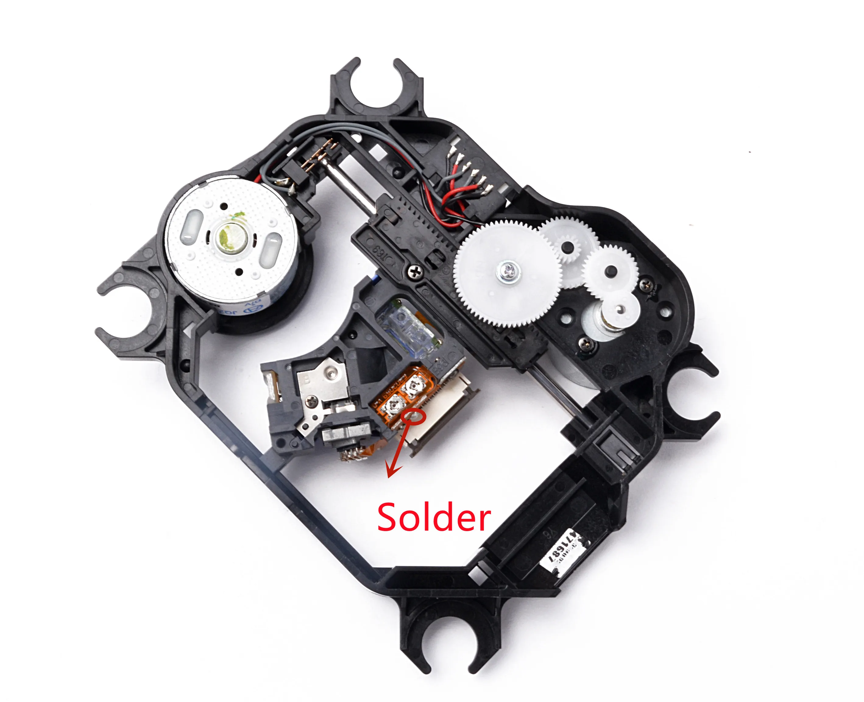 Substituição para yamaha CRX-040 cd dvd player peças de reposição lente laser lasereinheit assy unidade crx040 captador óptico bloco optique
