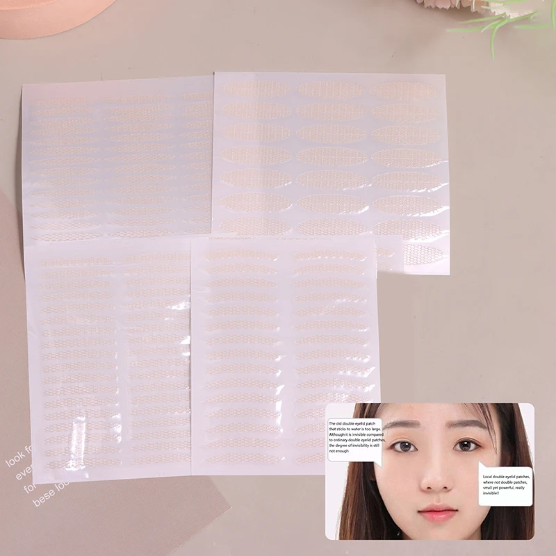Unsichtbare Augenlid Aufkleber Spitze Augen Lift Streifen Wimpern Band Doppel Augenlid Bänder Klebstoff Aufkleber Auge Bänder Werkzeuge Make-Up Zubehör