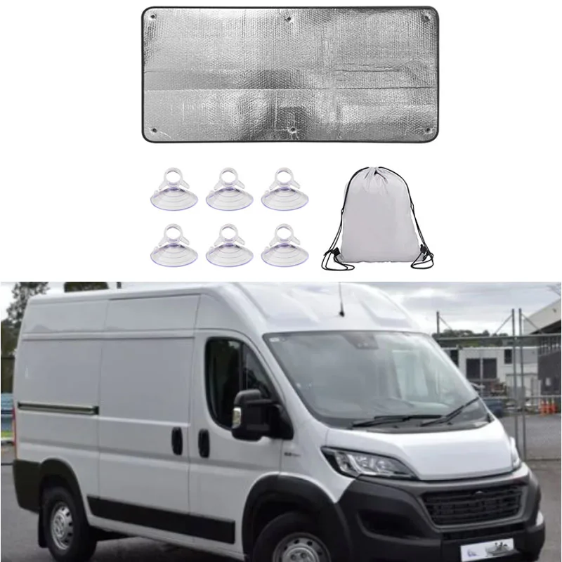 

Sliding Door Thick Thermal Window Blinds For Peugeot Boxer Citroen Relay RV Sliding Door Window Thermal Curtains For Fiat Ducato