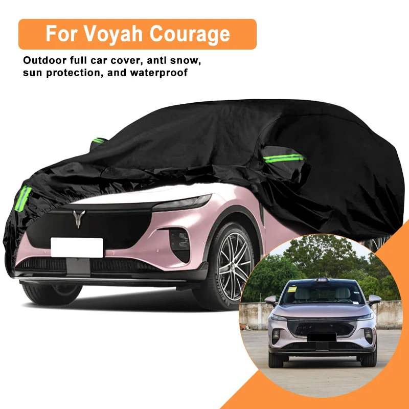 

For Voyah Courage Car Full Cover - Outdoor Waterproof Snowproof Sunshade, Winter & Summer All Weather Auto Protection Accessory
