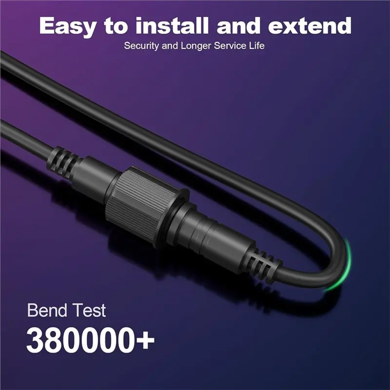 【RECOMENDAR】10FT Extension Cable For Govee Outdoor Flood Lights And Spot Lights,Waterproof 4Pin Extension Cord For Govee H7057 H