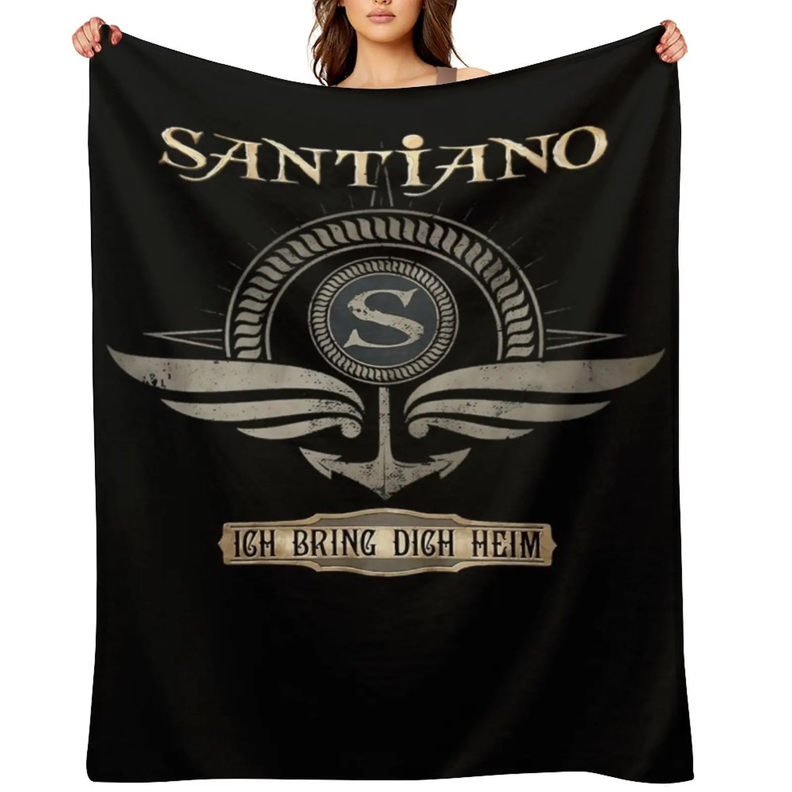 

Santiano Throw Blanket Soft for sofa Sleeping Bag Fashion Sofas Blankets