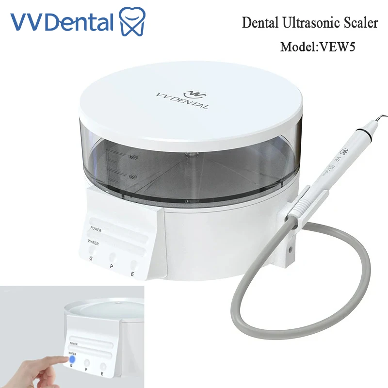 

VVDental Dental Ultrasonic Scaler Machine To Remove Tooth Calculus Smoke Stains Automatic Water Supply System Dental Tools