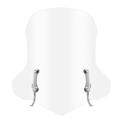 Motocycle Windshield Extension Spoiler Windshield Widened Edging Wind Deflector For Universal Motorcycle