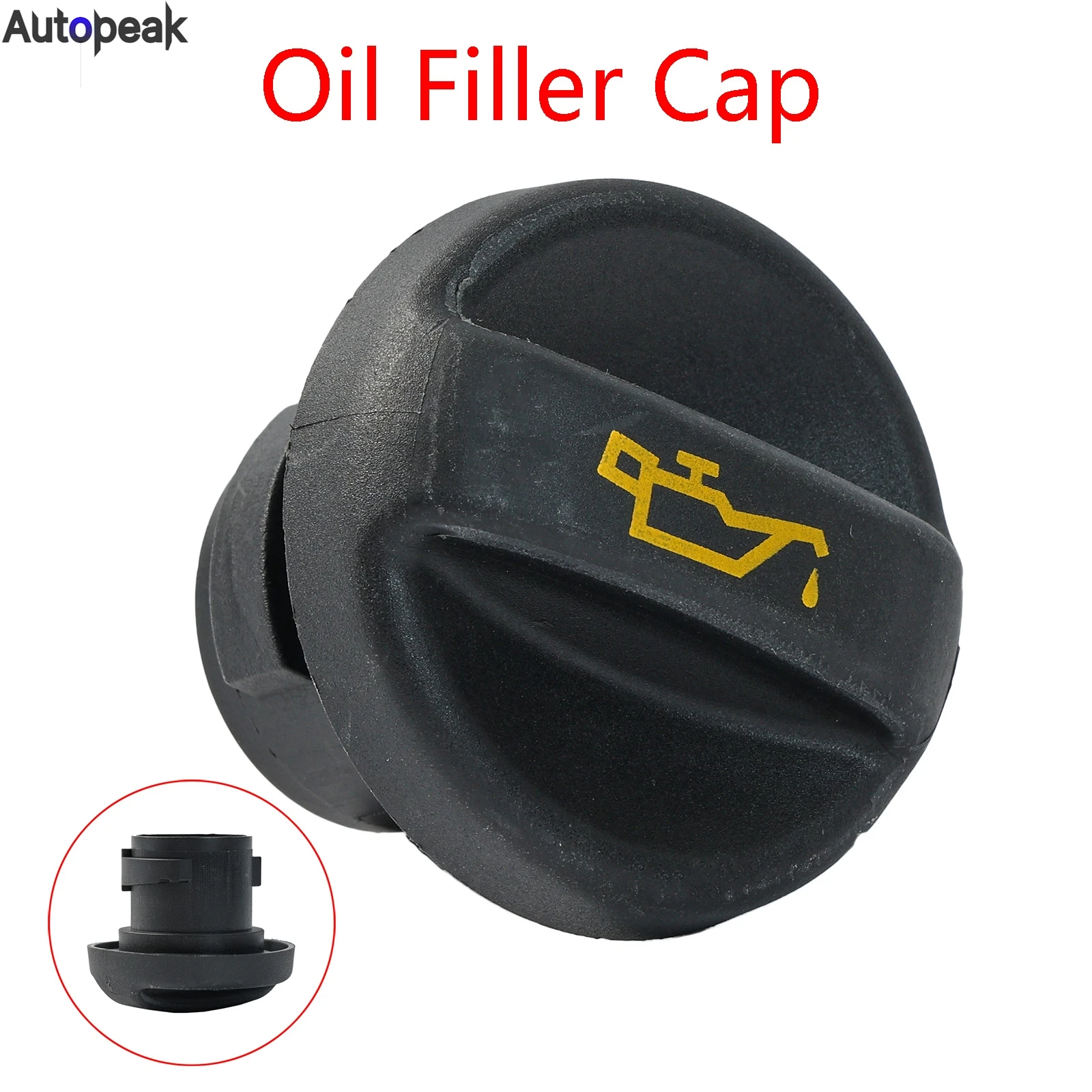 

1X For Mini Cooper Clubman Couple Roadster Convertible R55 R56 R57 R58 59 Engine Oil Tank Filler Cap Cover 11127572848 1180F9