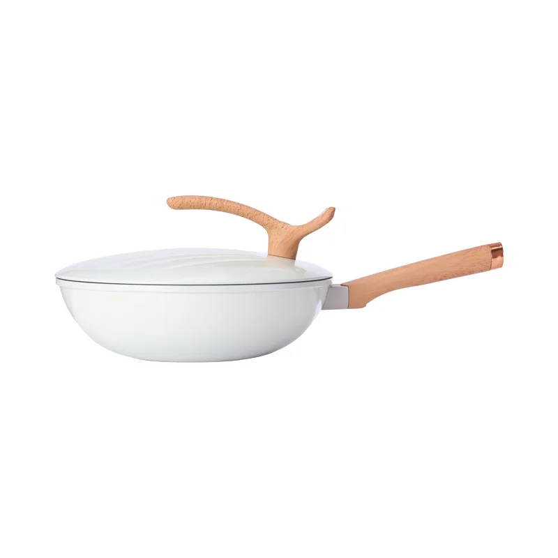 Shell wok Household fine iron non stick wok essential for cooking