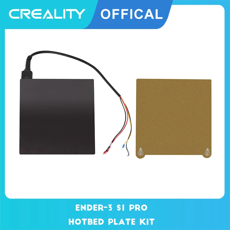 CREALITY Ender 3 S1 Pro Hotbed Plate Kit 24V 270W Size 235*235*3 Mm with PEI Platform Original Replacement 3D Printer Parts