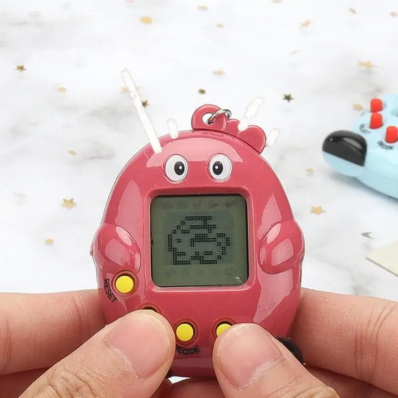 Virtual Pet Games Electronic Digital Pets Keychain E-Pet Game Machine  Handheld Game Machine Holiday Gifts Party Favors