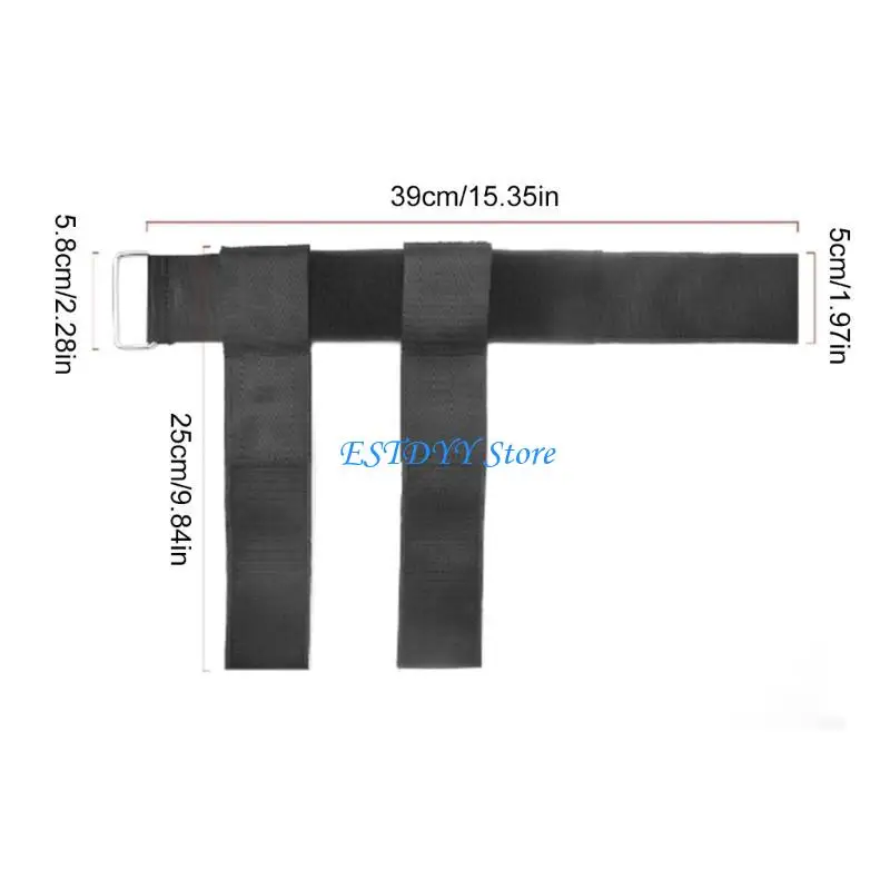 G6DE الساق رفع ممارسة الدمبل الكاحل حزام قدم رفع الأثقال الدمبل القدم مرفق ل الورك المثنية يثير قابل للتعديل #6