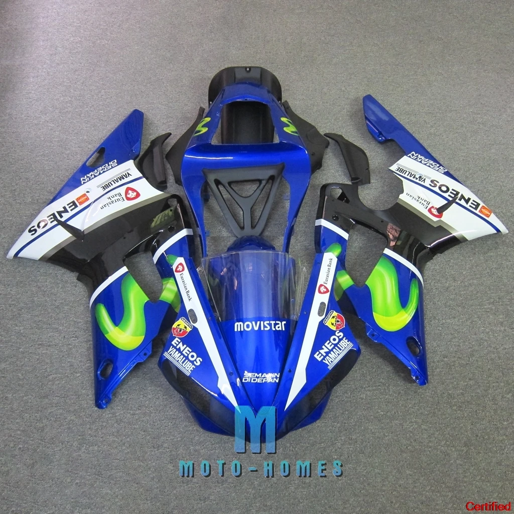 Suitable For YAMAHA YZFR1 2000 2001Motorcycle Body Fairing kit YZF R1 00 01 Customizable Fairings set Replace Bodywork parts