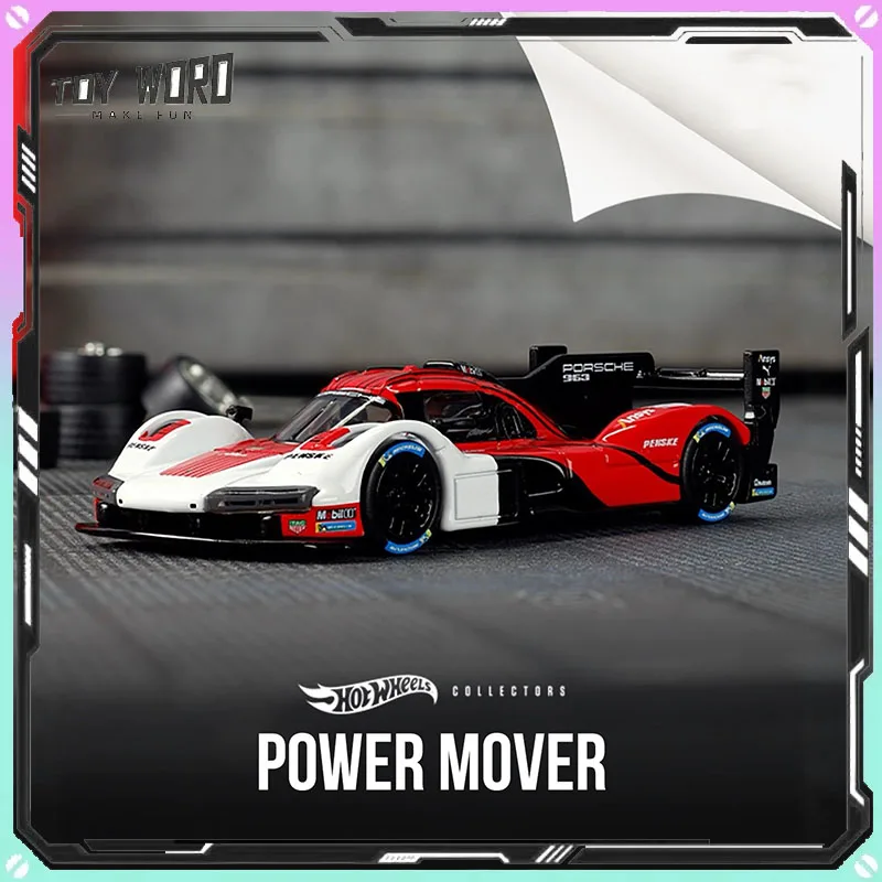 

Модель автомобиля Hot Wheels 2025 1/64 RLC-Elite 64 Porsche 963 Модель автомобиля Моделирование автомобиля из сплава Коллекция игрушек для мальчиков на заказ Украсьте подарок