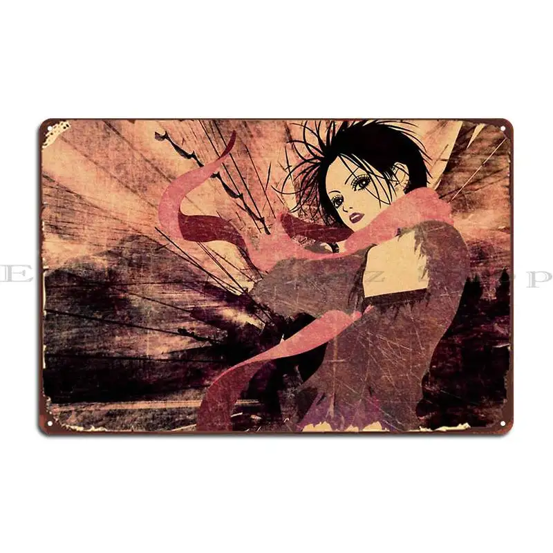 Nana Anime Inspired Anime Masterpiece Metal Plaque Poster Customize Custom Home Wall Decor Cinema Tin Sign Poster