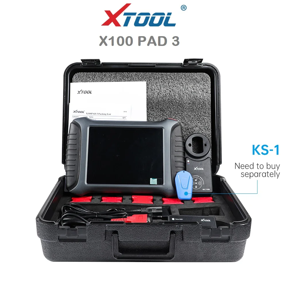 

XTOOL X100 PAD3 Auto Key Programmer Global Version X100 PAD Elite Professional Tablet OBD2 Car Diagnostic Tool With KC100