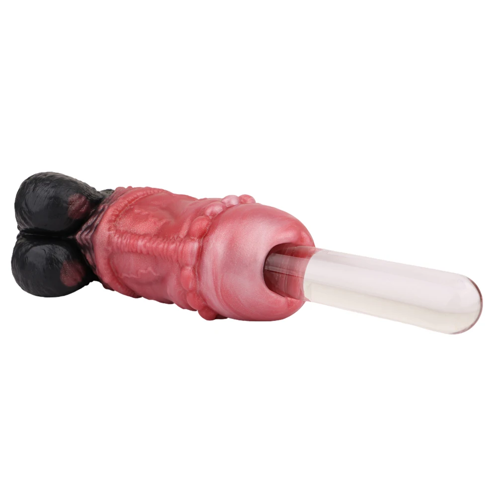 GEEBA 6803 نابض بالحياة الحصان القضيب الذكور الاستمناء كم الكبار سيليكون الاستمناء جيب كس الضارب للرجال الغريبة Onahole #2