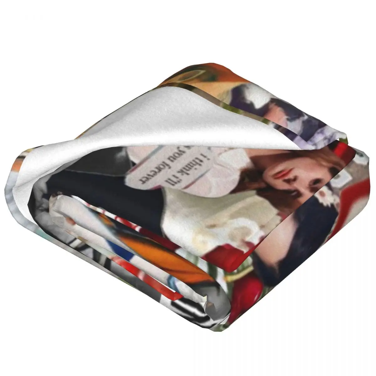 L-Lana Del Reys Warm Soft Blanket Singer Album Travelling Throw Blanket Spring Novelty Custom Flannel Bedspread Sofa Bed Cover