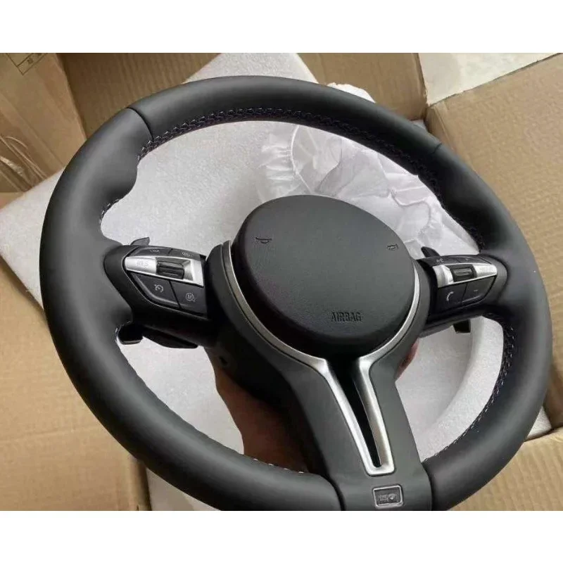 M Performance Leather Steering Wheel For BMW F30 F32 F10 F20 F07 F01 E46 E60 E90 M3 M Carbon Fiber Steering Wheel