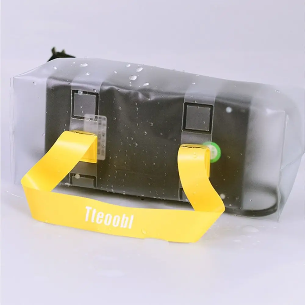 UV Protection Motorcycle Charger Waterproof Bag Dustproof Large Bottom Opening Electric Scooter Charger Pouch Thicken