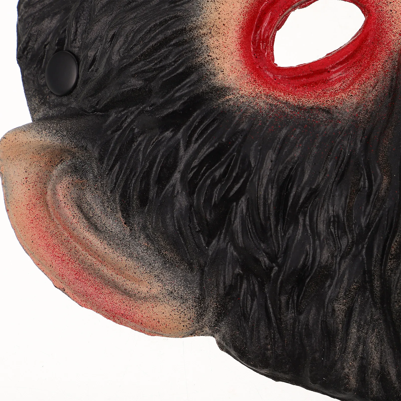 Monkey Animal Mask Soft PU Half Face for Halloween Halloween Party Realistic Monkey Masquerade Headgear Headgear