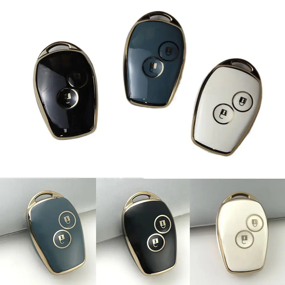 Key Protector Car Key Case Holder 2 Buttons Key Case Cover for Renault/Megane/Modus/Espace/Laguna/Duster/Logan/DACIA/Sandero