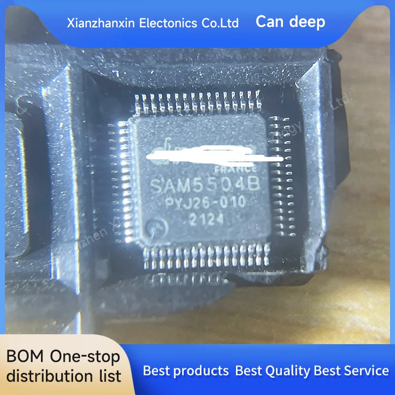 1PCS/LOT  SAM5504B SAM5504 LQFP64 Digital audio signal processor chip