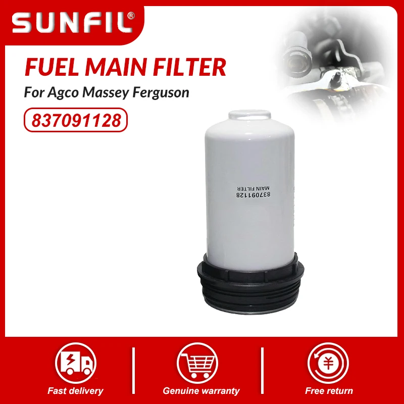 

837091128 837079727 Главный топливный фильтр для моделей Agco Massey Ferguson 4608 5608 6616 7618 8660
