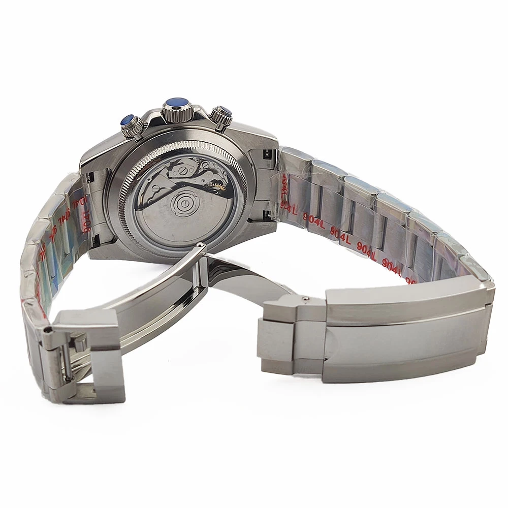 Luksusowy, personalizowany zegarek Fish 39,3 mm, męski chronograf, kreatywny zegarek męski, zegarki męskie VK63/4613 automatyczny chronograf męski.