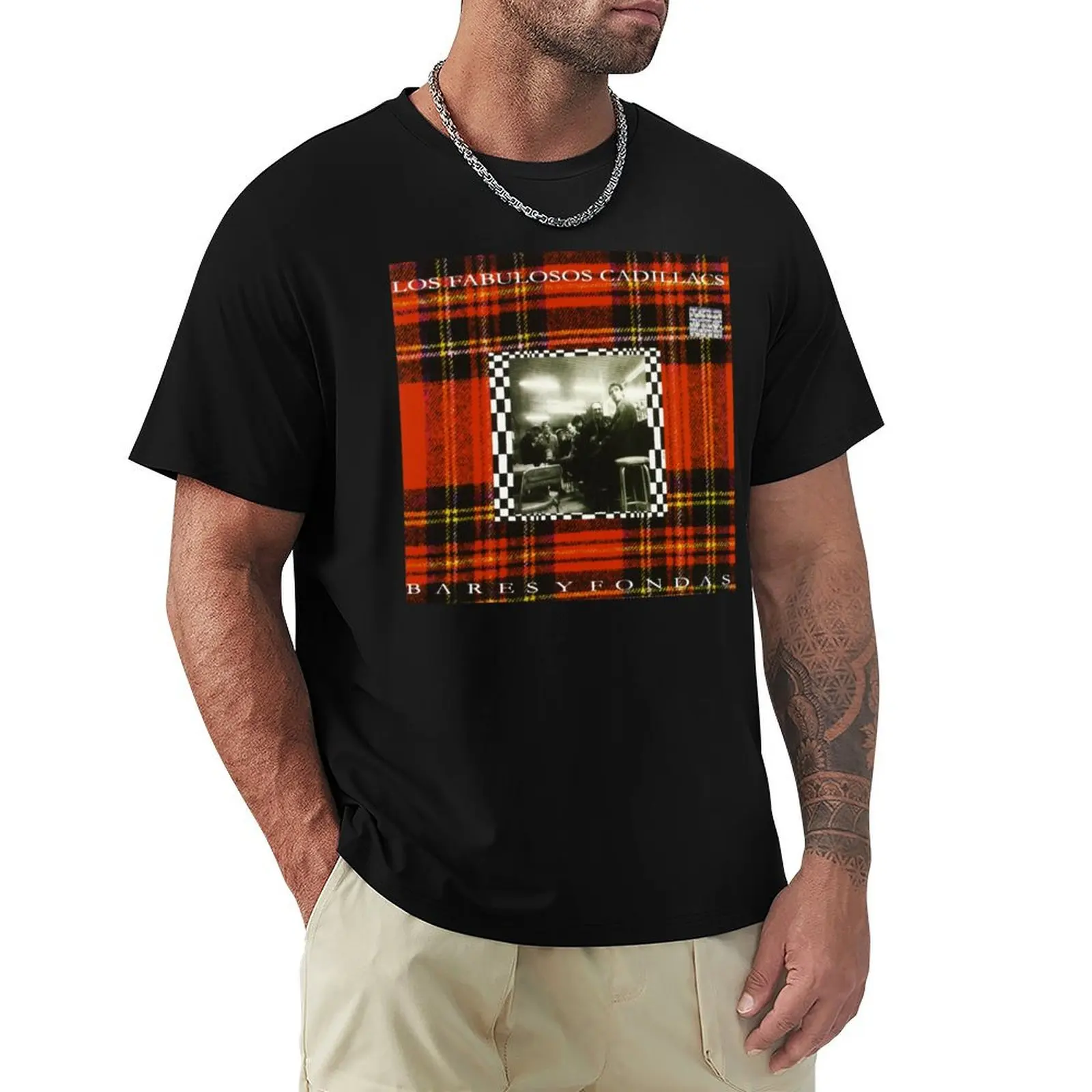 Los Fabulosos Cadillacs - Bares y Fondas Album 1986 Camiseta deportiva de verano de secado rápido