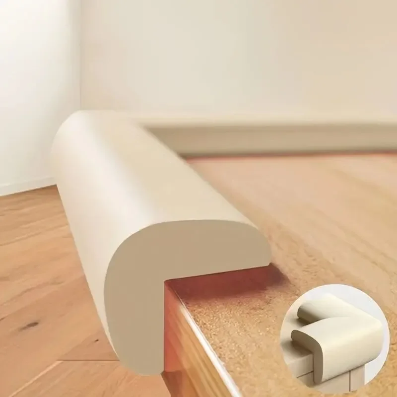 شرائط ممتصة للصدمات للأطفال بطول 2 متر، شرائط ممتصة للصدمات لسلامة الطاولة، شرائط حماية زوايا طاولة القهوة