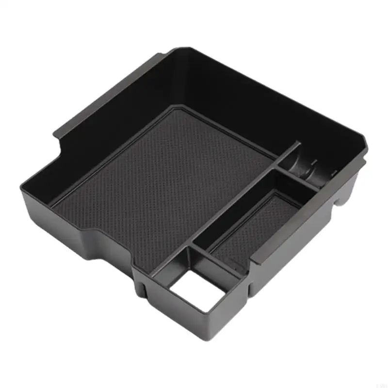 

D5BE Upgrades Armrest Box Insert Double Layer Console Tray Efficient Storage for Veh