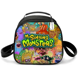 My Singing Monsters Monster Concert Primary and Secondary School Students Portable Children's Lunch Box Bag Best Gifts