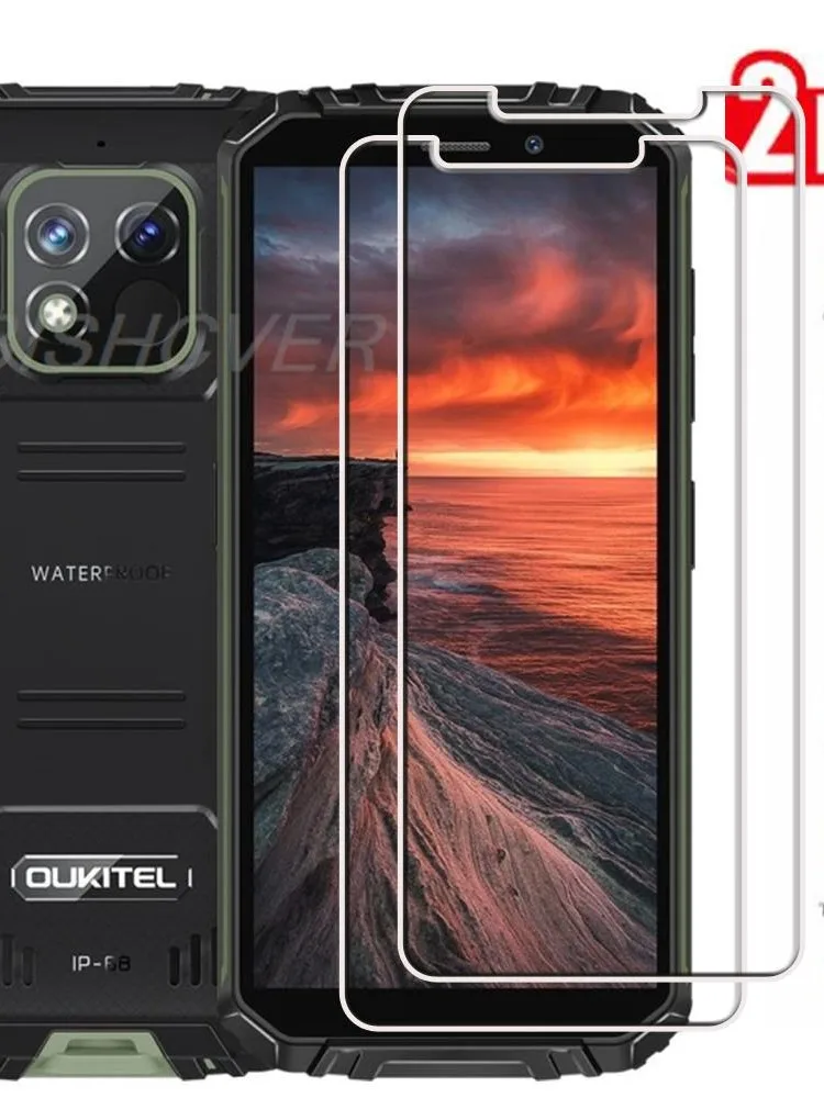 Szkło hartowane do Oukitel WP18 Pro 5.93 "folia ochronna na ekran ochronne na szkle telefonu OukitelWP18 WP18Pro — zdjęcie 2