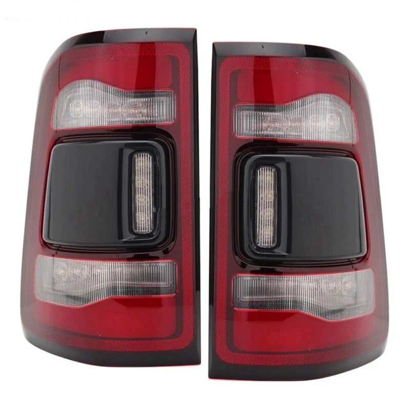 LED Tail Lights Rear Brake Light Assembly Without Blind Spots For Dodge RAM 1500