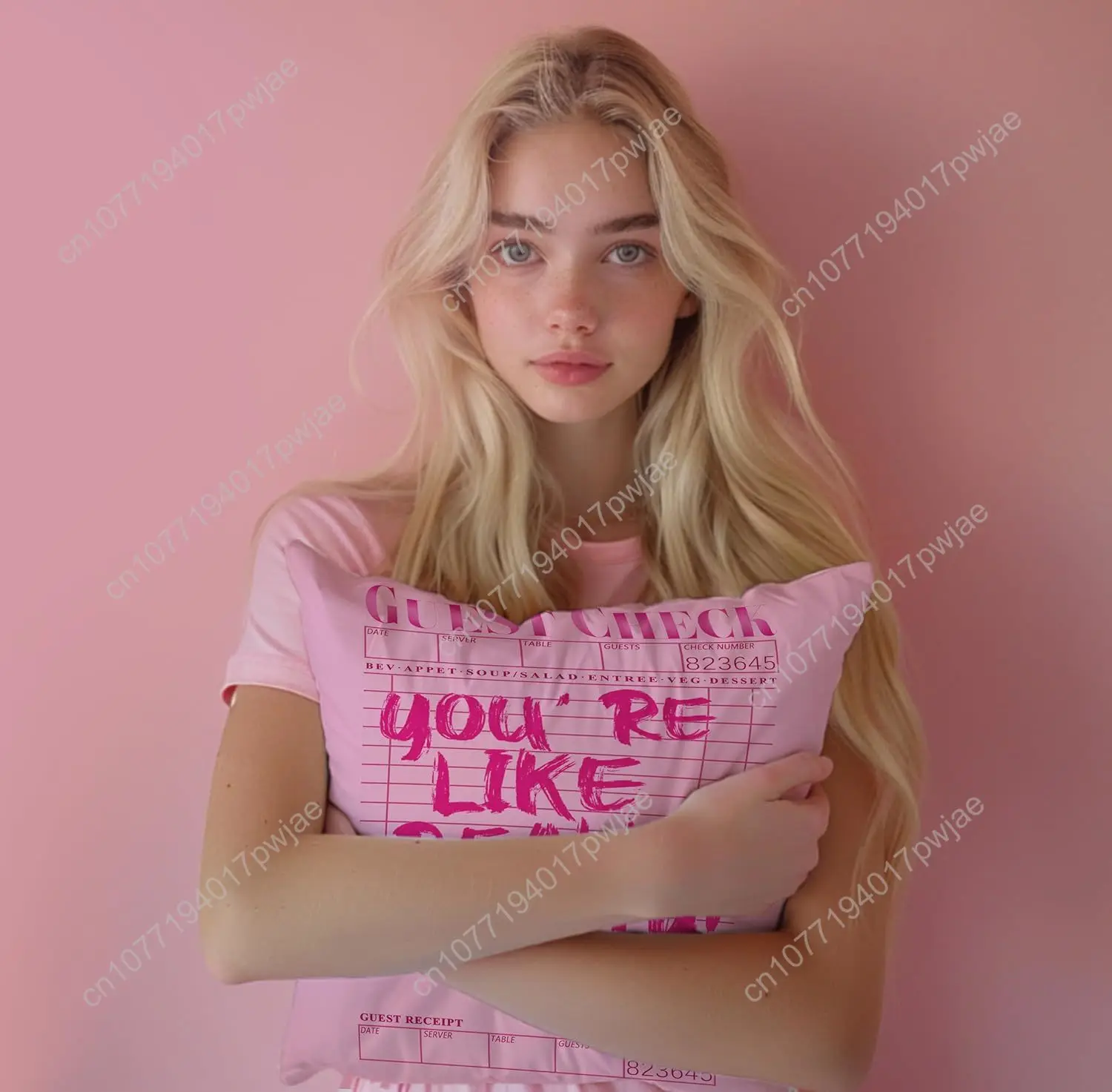 Hot Pink Throw Pillow Covers 18x18, Coquette Check Pillowcase, Coquette Preppy Dorm Room Decor for College Girls, Girly Positive