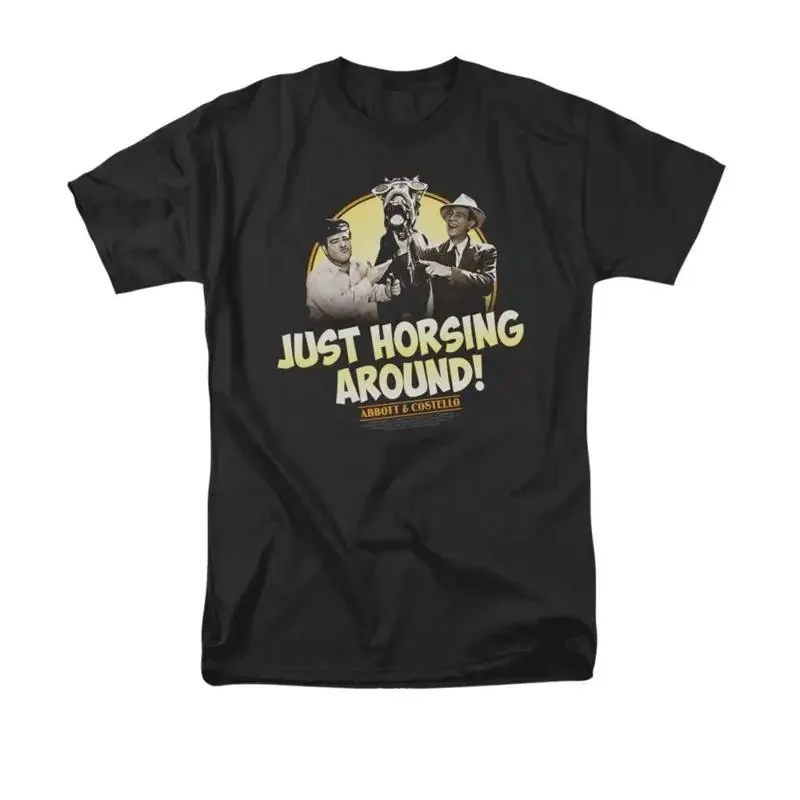 ABBOTT COSTELLO HORSING AROUND T Shirt Sizes S 3X NEW