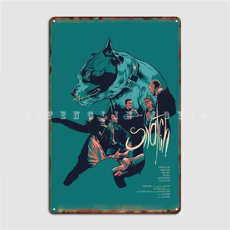 Snatch Metal Sign Wall Pub Club Bar Classic Plaques Tin Sign Poster