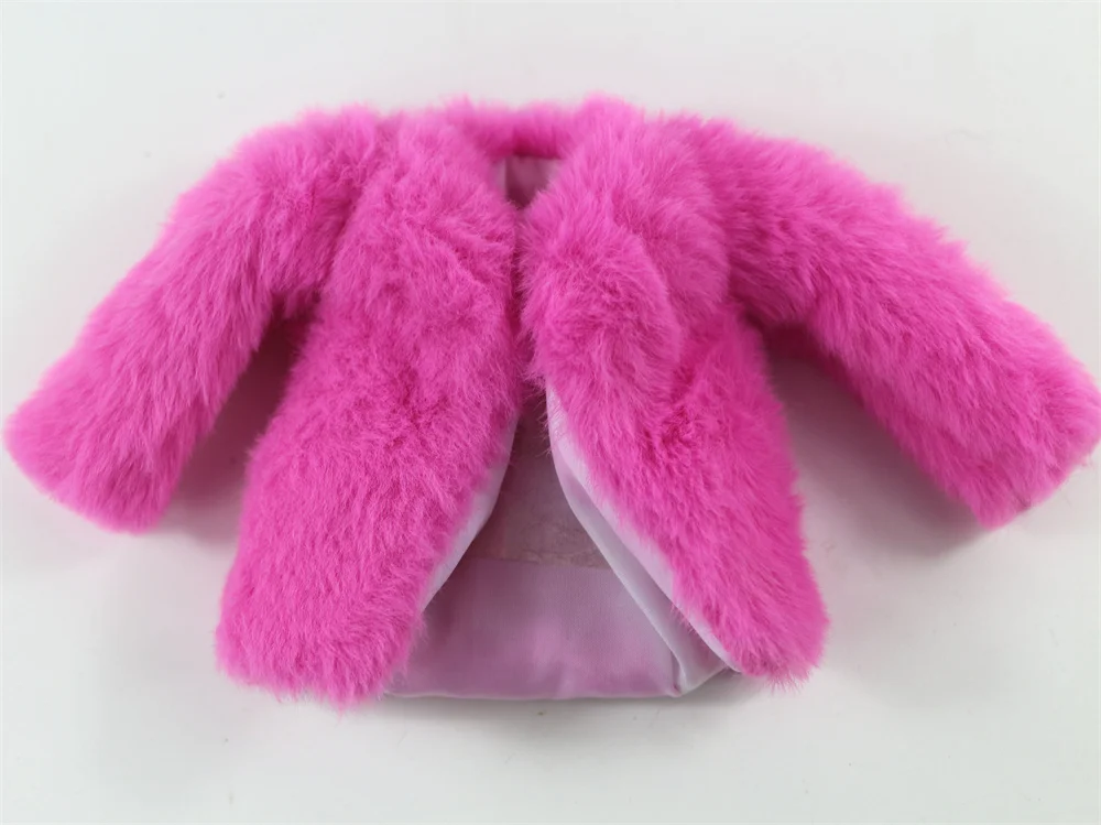 Handgefertigte Puppenkleidung, Pelzmantel für 11,5 Zoll 30 cm große Puppenkleidung, Puppenzubehör, viele Stile zur Auswahl