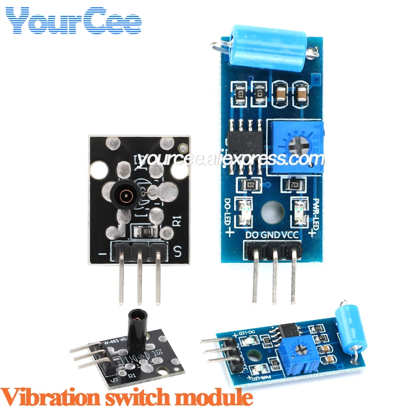 10pcs/1pc vibration sensor module Vibration motor alarm sensor vibration switch SW-420 SW420