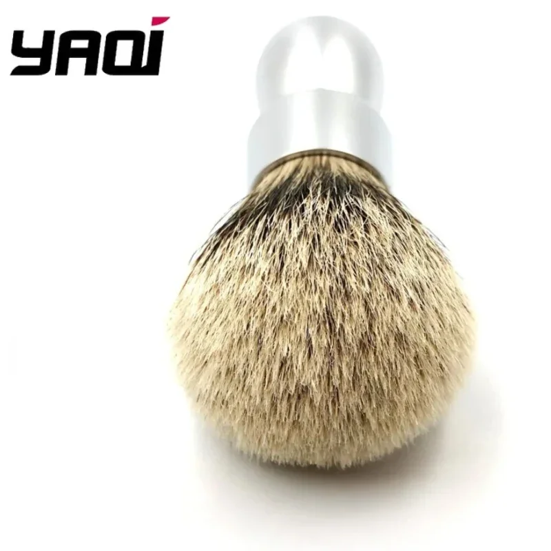 yaqi-pennello-da-barba-per-uomo-con-punta-in-argento-e-manico-in-metallo-pesante-per-una-rasatura-a-umido-uniforme-applicatore-di-schiuma