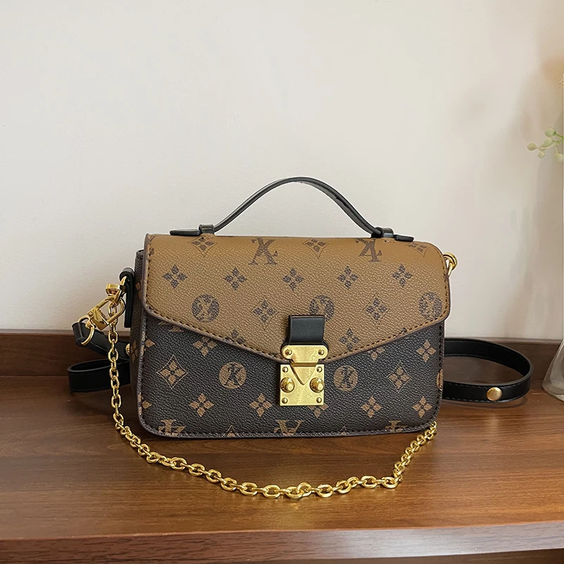 

Современная элегантная сумка через плечо с седлом, роскошная текстура натуральной кожи для изысканных женщин, чтобы поднять ежедневную работу