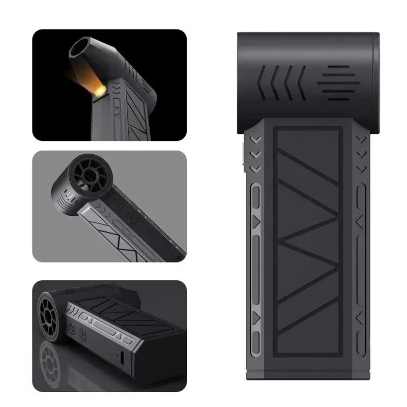

130000 RPM Electric Air Blower Turbo Jet Fan Brushless Motor High-Speed Turbo Violent Fan USB Rechargeable Powerful Dust Blower