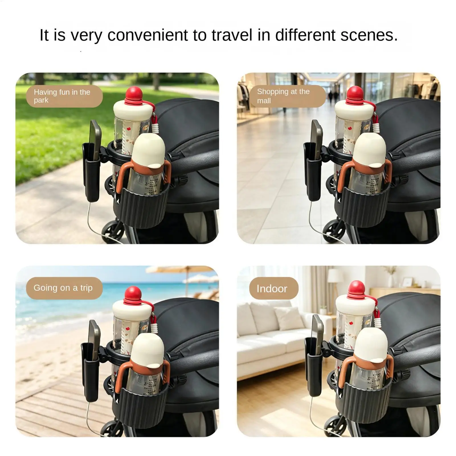 stroller-water-bottle-holder-rotatable-drinks-bottle-organizer-stroller-cup-holder-with-phone-holder-for-mom-adult-breastfeeding