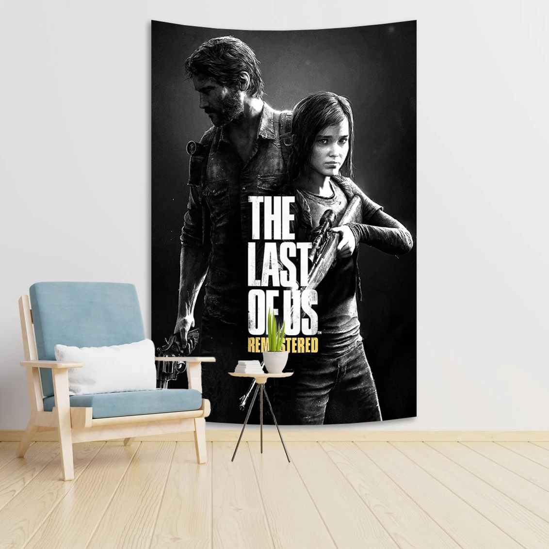 

The Lasts Of Us Poster Tapestry Wall Cover Bohemian Psychedelic Hanging Bedroom Home Décor Blanket