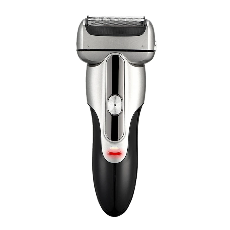 1 Piece Electric Shave Electric Shaver Men Beard Shave Bald Shaving Machine 3 Heads Silver